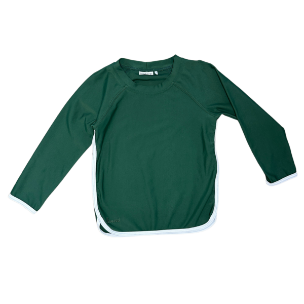 Tee-shirt Liewood anti-uv, coloris vert sur enbouclekids