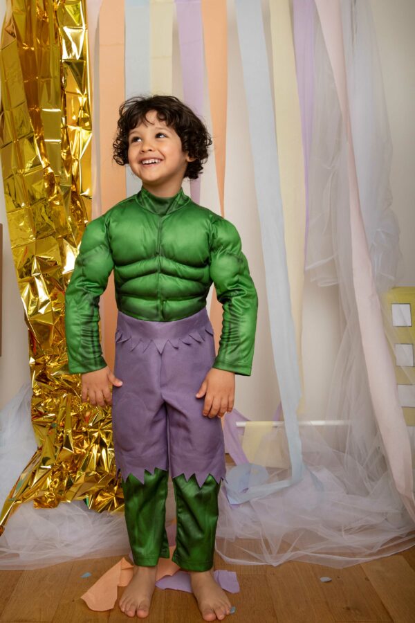 En boucle Hulk costume enfant à louer