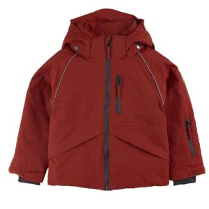 Ensemble de ski chaud bordeaux Kuling pour enfant