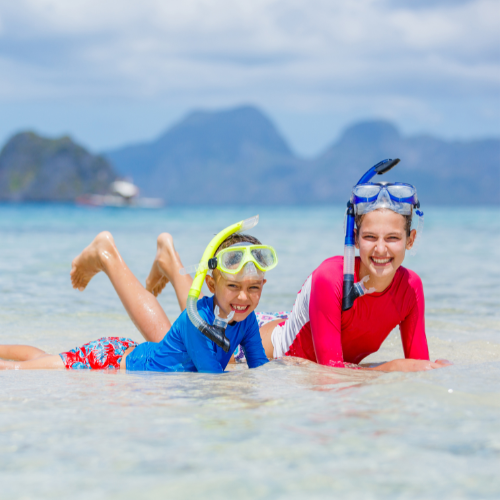 Équipement de plage pour enfants, maillot de bain, tee-shirt anti UV