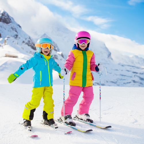 Colonie de ski, classe de neige, tenue de ski enfant