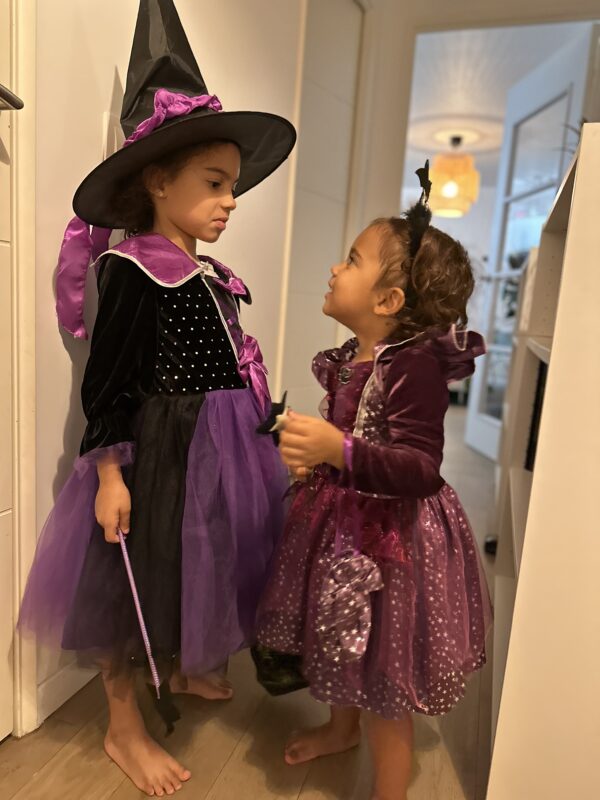 Costume robe sorcière enfant Halloween