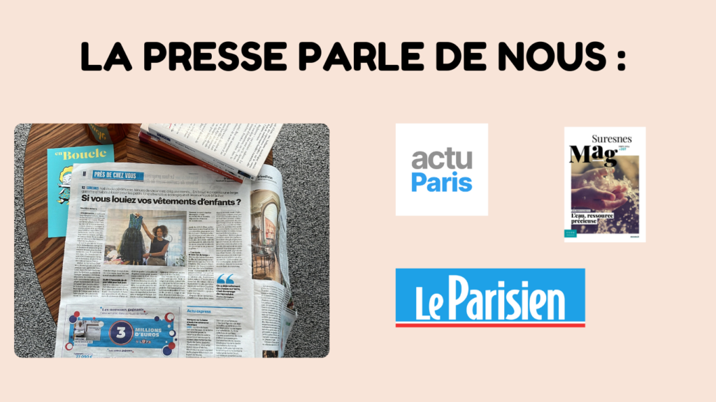 La presse parle de nous enbouclekids