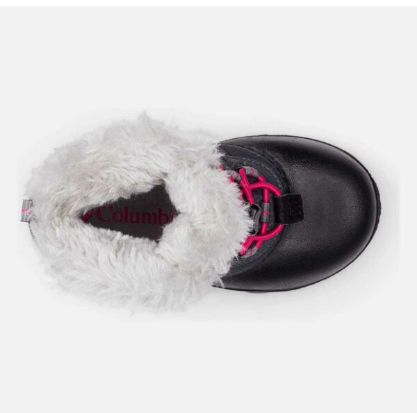 Botte après-ski enfant, coloris rose et noir taille 29, Columbia