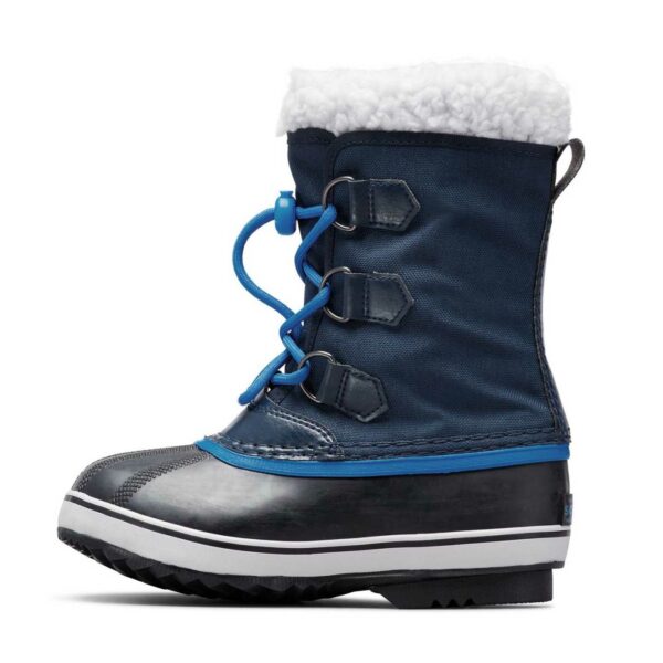 Après-ski enfant de la marque Sorel coloris bleu et noir waterproof