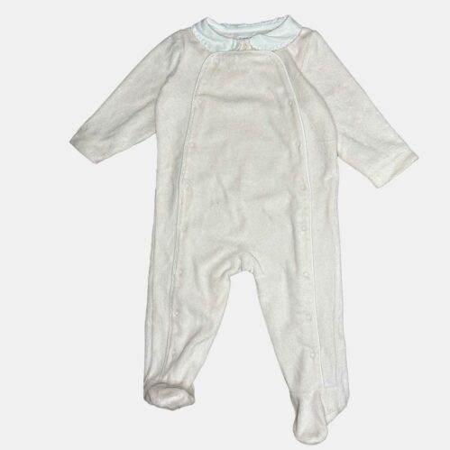 Pyjama velours boutchou rose poudré 9 mois