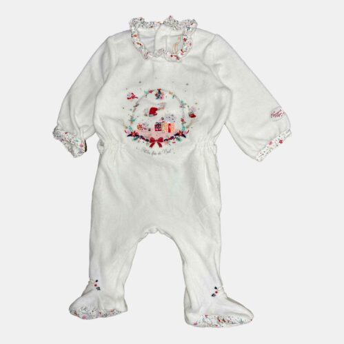 Pyjama velours sergent major bébé 3 mois Noël