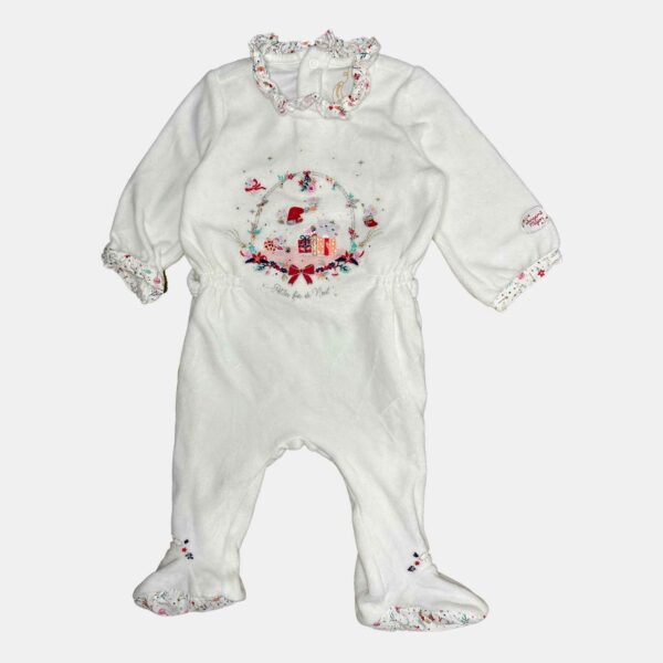 Pyjama velours sergent major bébé 3 mois Noël