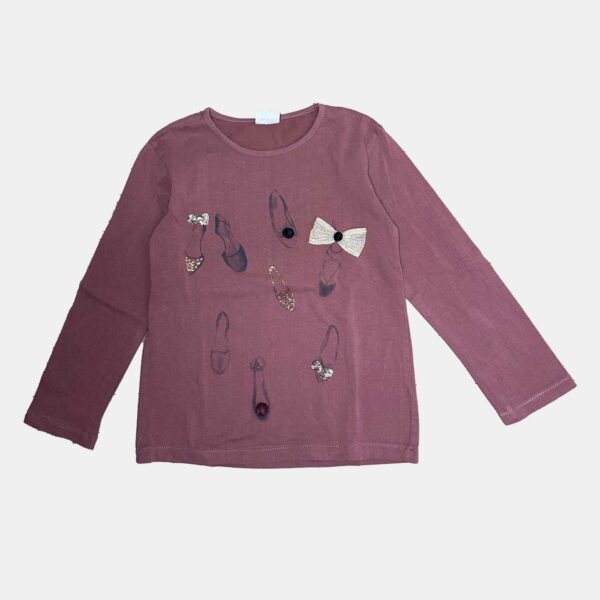 T-shirt manches longues zara fille 6 ans